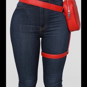 Harness Fanny Pack - Red